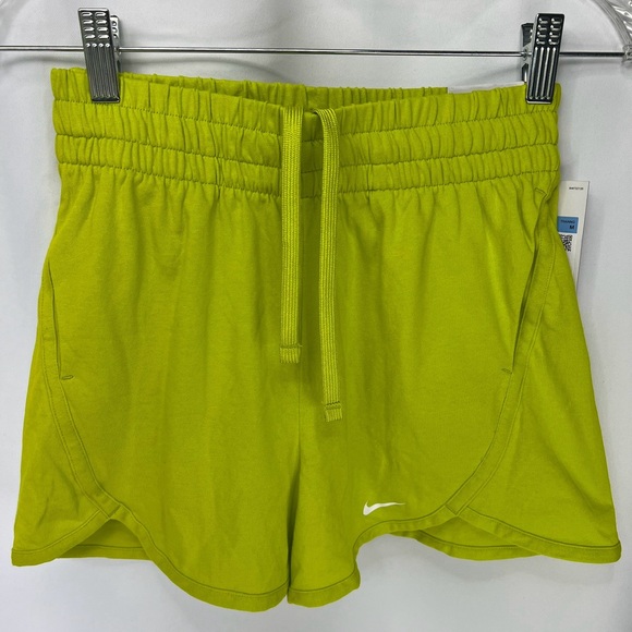 Nike DRI-FIT Big Kids’ (Girls’) High Waisted Loose Fit Training Shorts Size:M - Picture 10 of 11